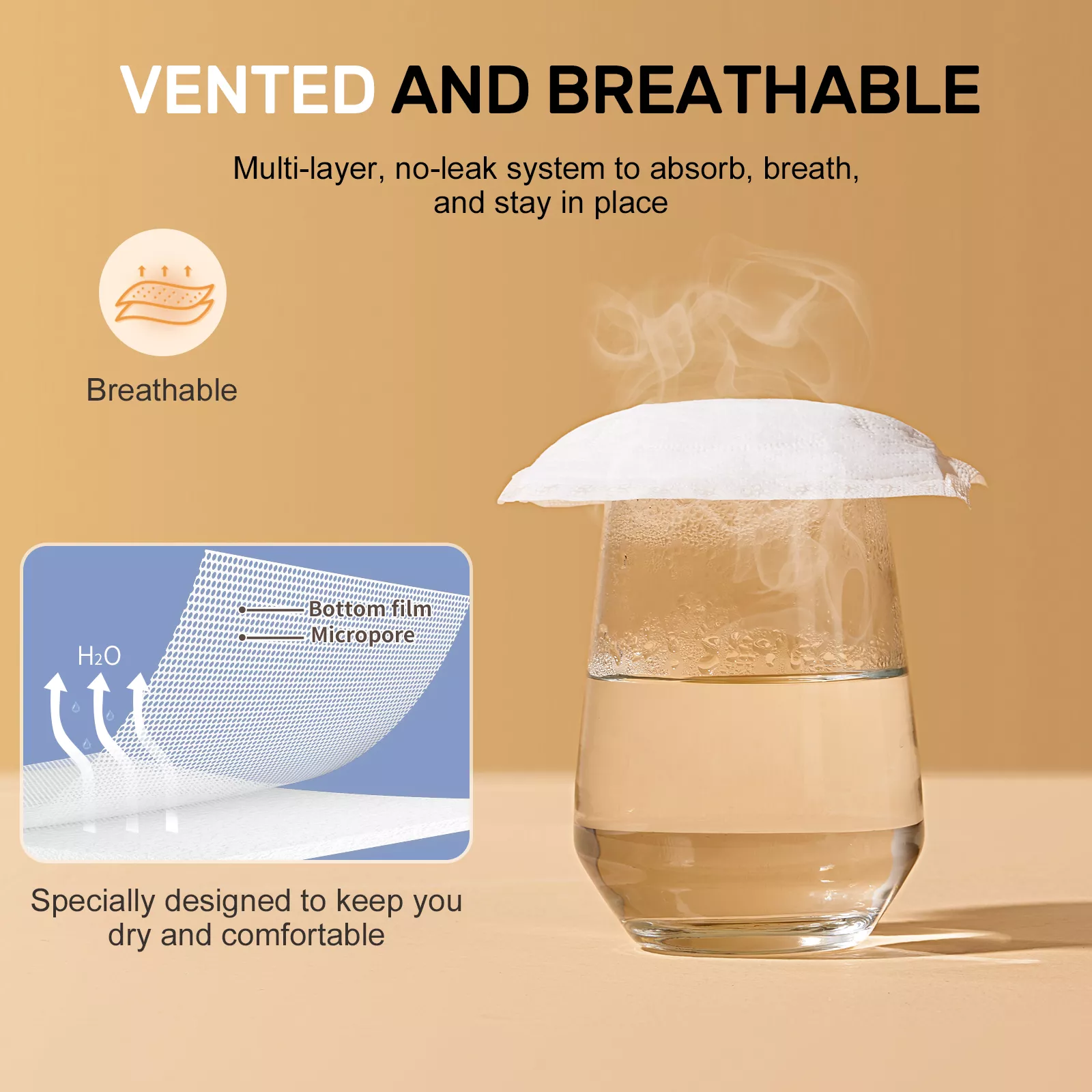 Disposable Ultra-Thin Nursing Pads for Super Absorbent - Image 2