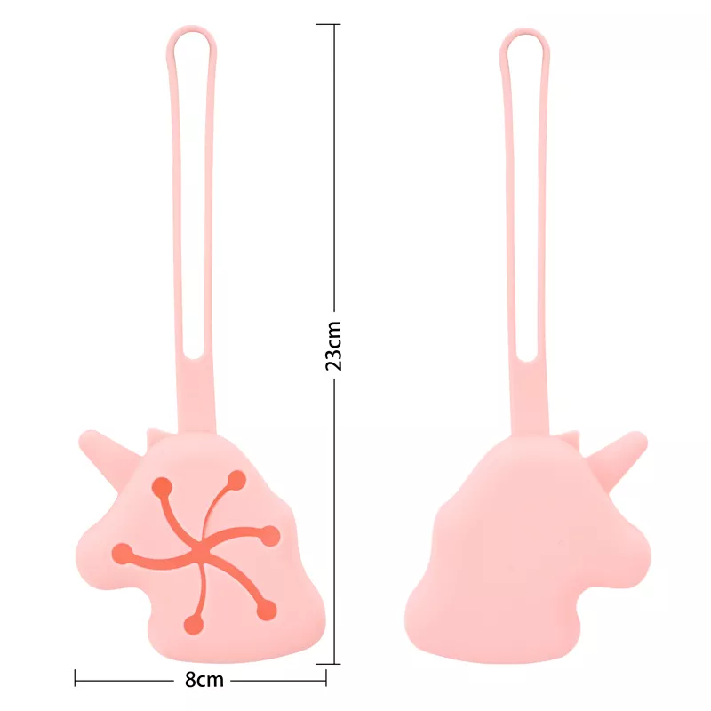 Kawaii Unicorn Baby Pacifier Holder Storage Box – BPA-Free Silicone Soother Container - Image 7