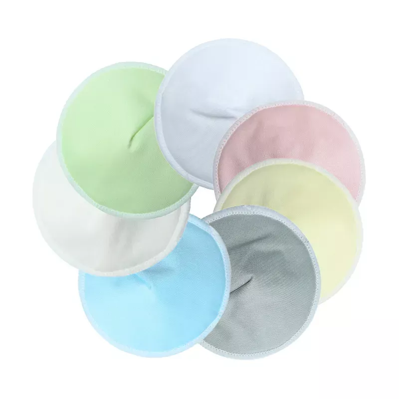 Ultra-Absorbent Waterproof Bamboo Fiber Breast Pads - Reusable Maternity Care - Image 4