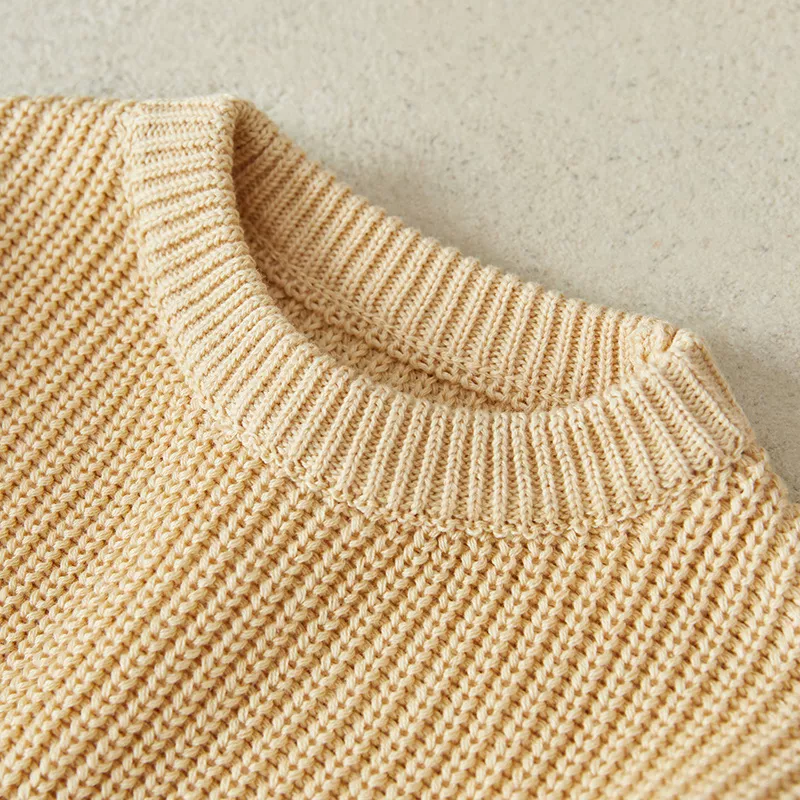 Knitted Long Sleeve Baby Sweater - Image 5