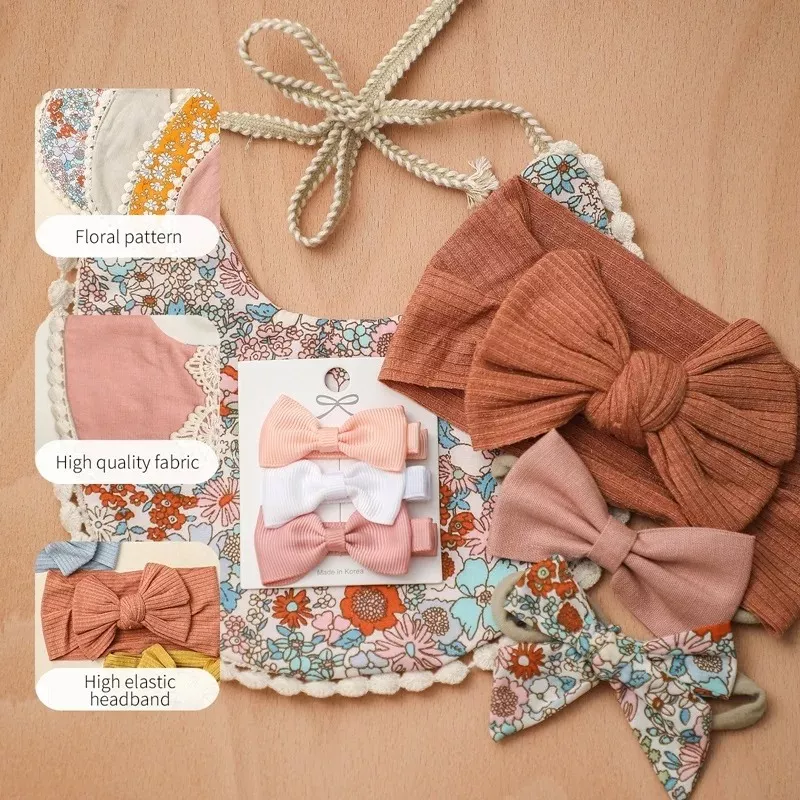 Bow Baby Headband Set - Image 3