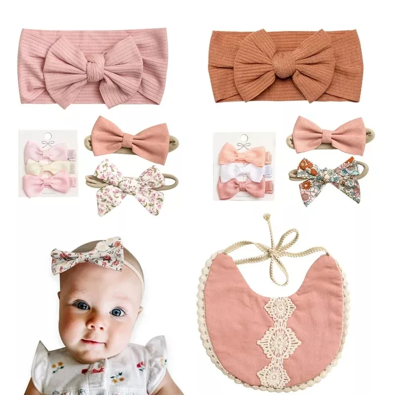 Bow Baby Headband Set - Image 5