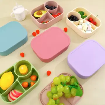 Baby Silicone Food Storage Box