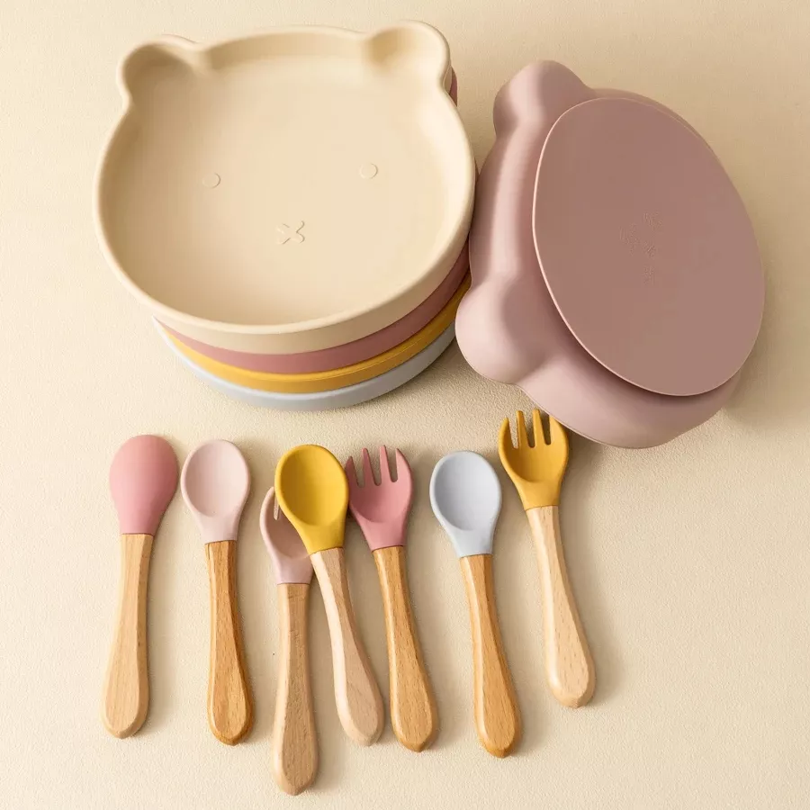 Baby Silicone Tableware Set - Image 6