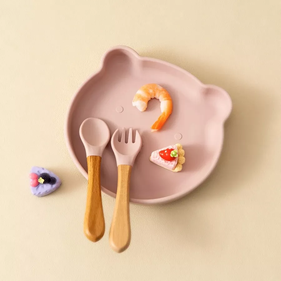 Baby Silicone Tableware Set - Image 3