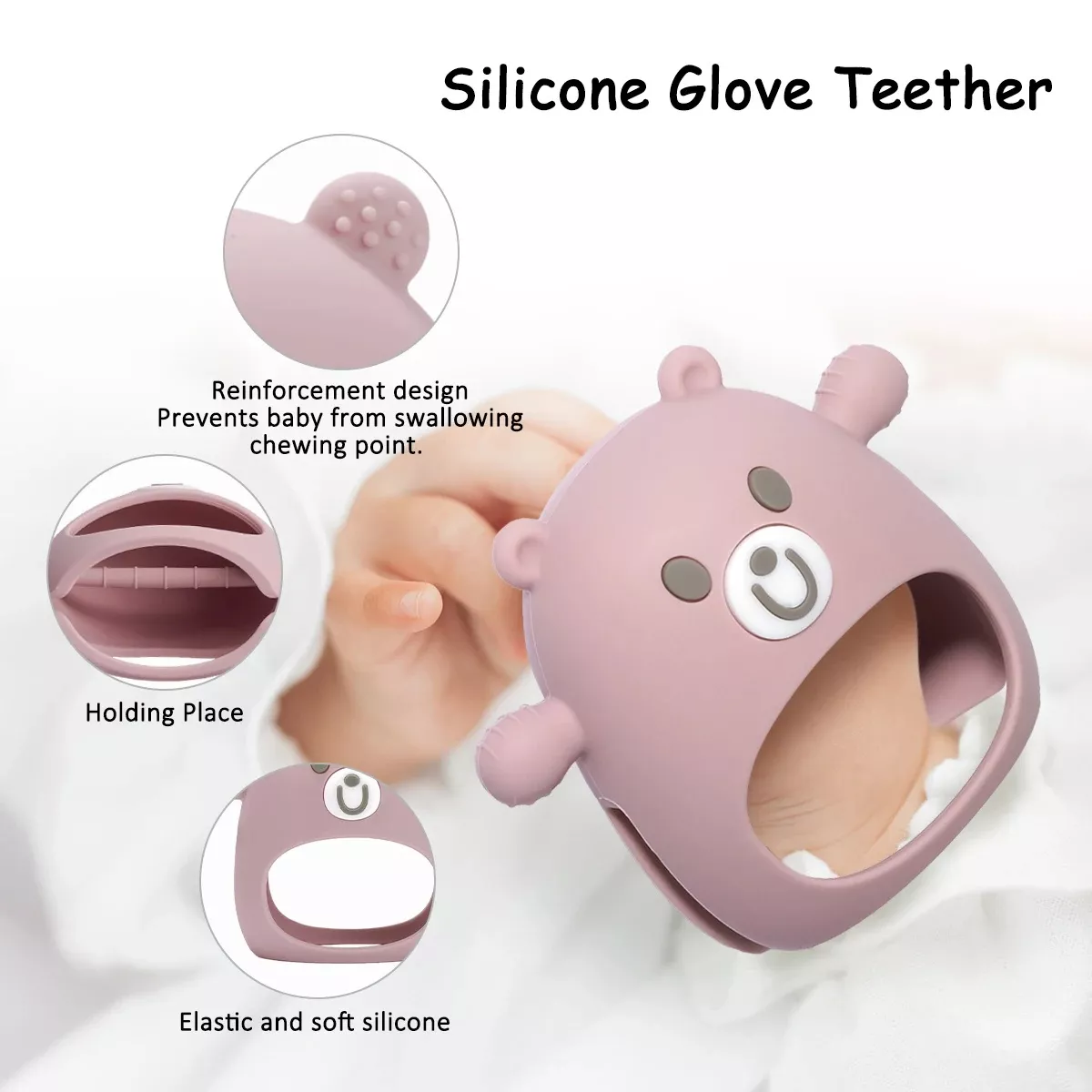 Baby Teether Gloves Set - Image 2
