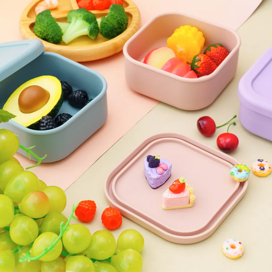 Silicone Baby Lunch Box with Single Compartment - Image 6