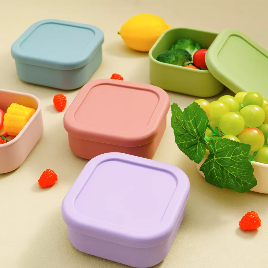 Silicone Baby Lunch Box with Single Compartment - Image 3