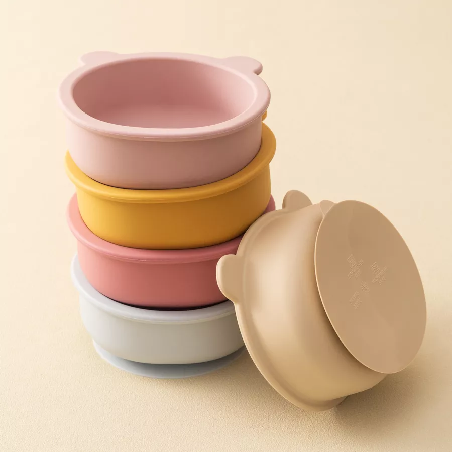 Silicone Baby Suction Bowl Dinner Set - Image 5