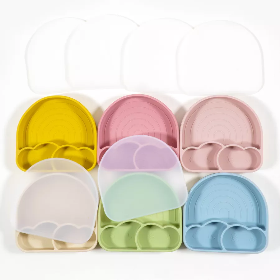 Silicone Rainbow Suction Plate - Image 5