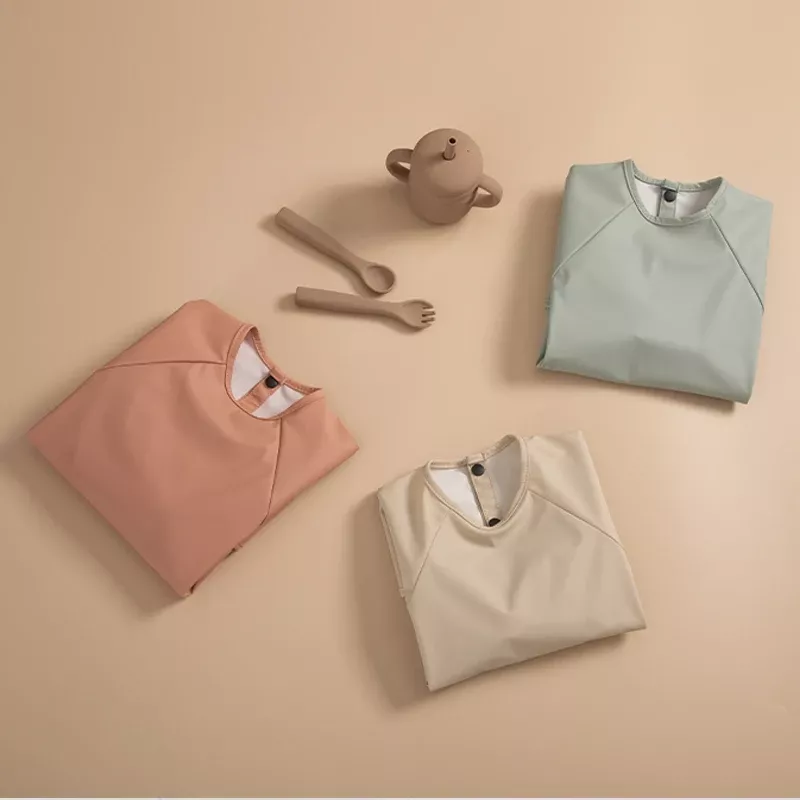 Long Sleeve Baby Bib - Image 7