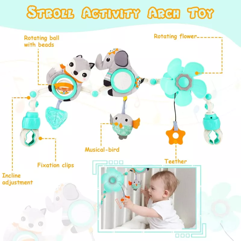 Baby Stroller Arch Toy - Image 4