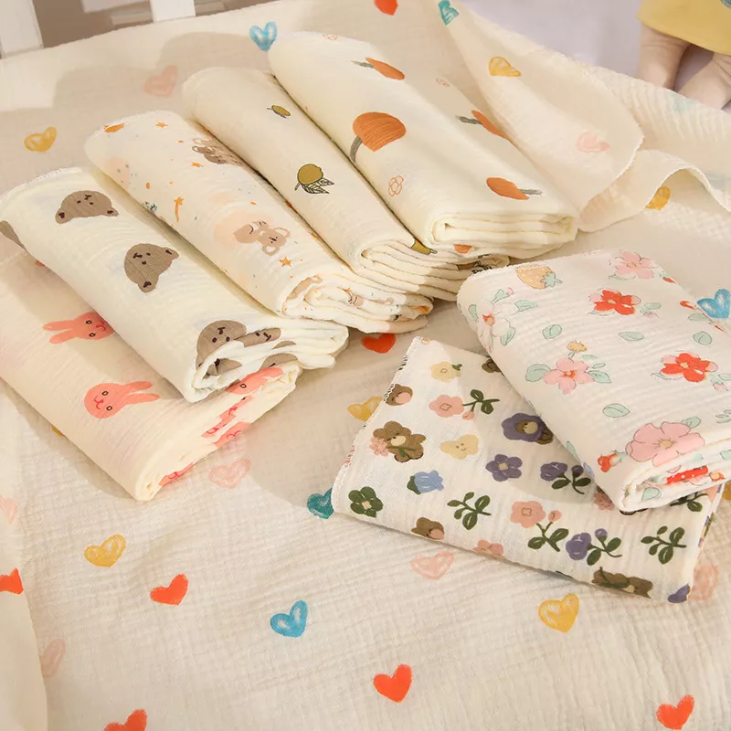 Soft Cotton Muslin Baby Swaddle Blanket - Image 4