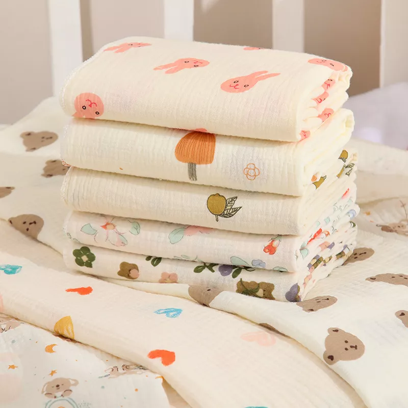 Soft Cotton Muslin Baby Swaddle Blanket - Image 3