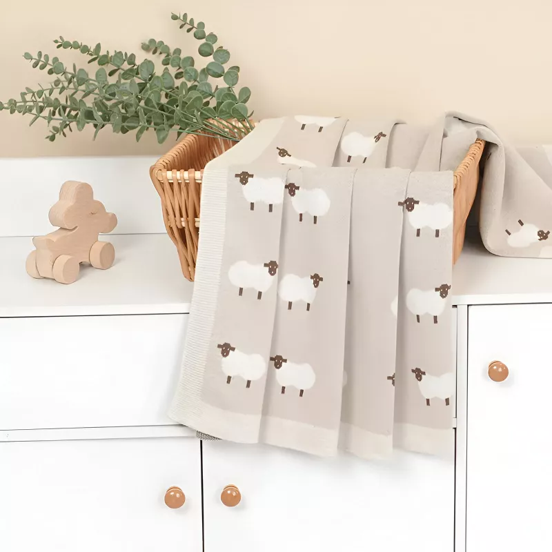 Soft Cotton Baby Blanket for Newborns - Image 2