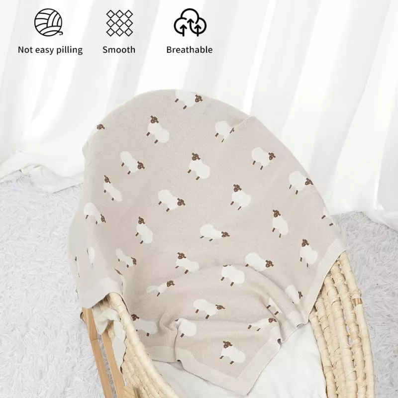 Soft Cotton Baby Blanket for Newborns - Image 3