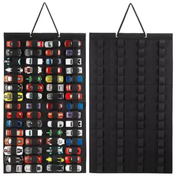 Hanging Wall Organizer for Toy Car Display – Large Capacity Storage