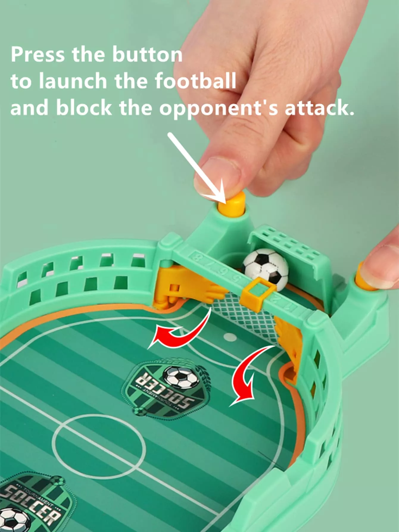 Mini Tabletop Soccer Game - Image 3