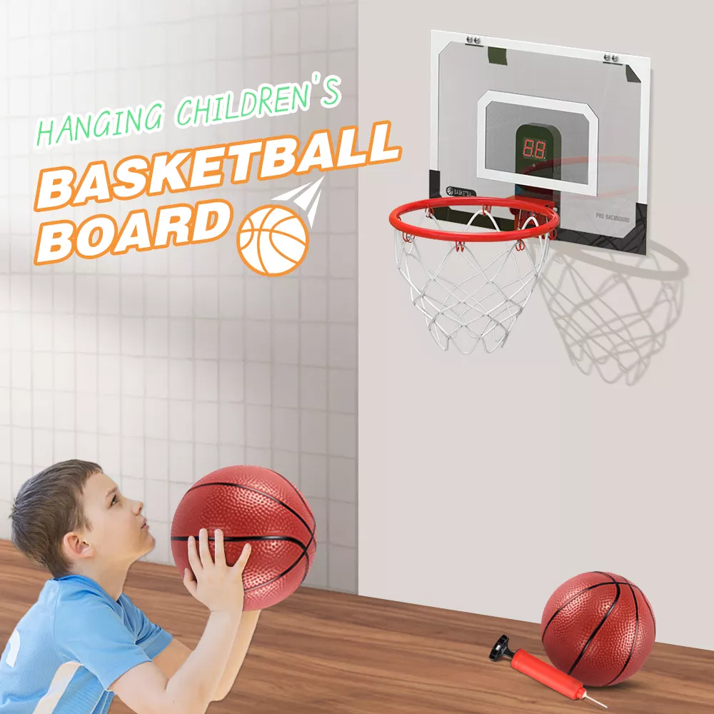 Electronic Scoring Hanging Basketball Hoop - Image 2