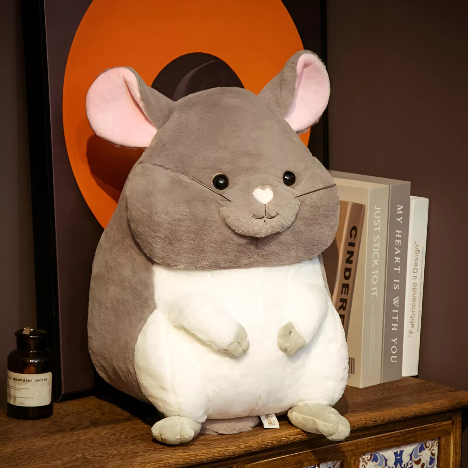 Adorable Hamster Plush Doll - Image 5