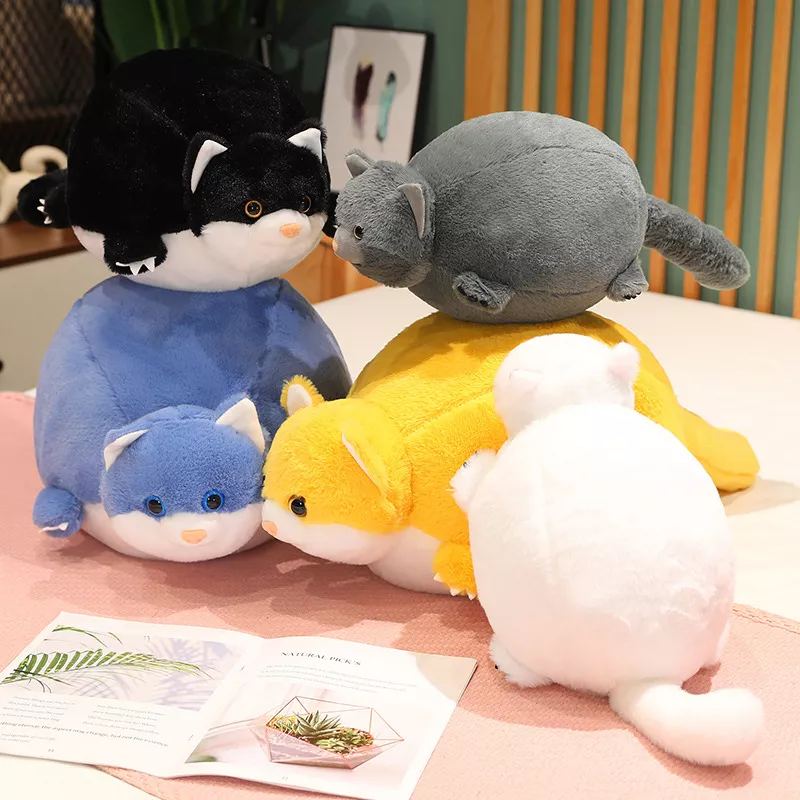 Adorable Round Animal Plush Toys - Image 3