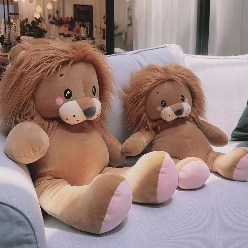 Adorable Cartoon Lion Plush Toy - Image 2