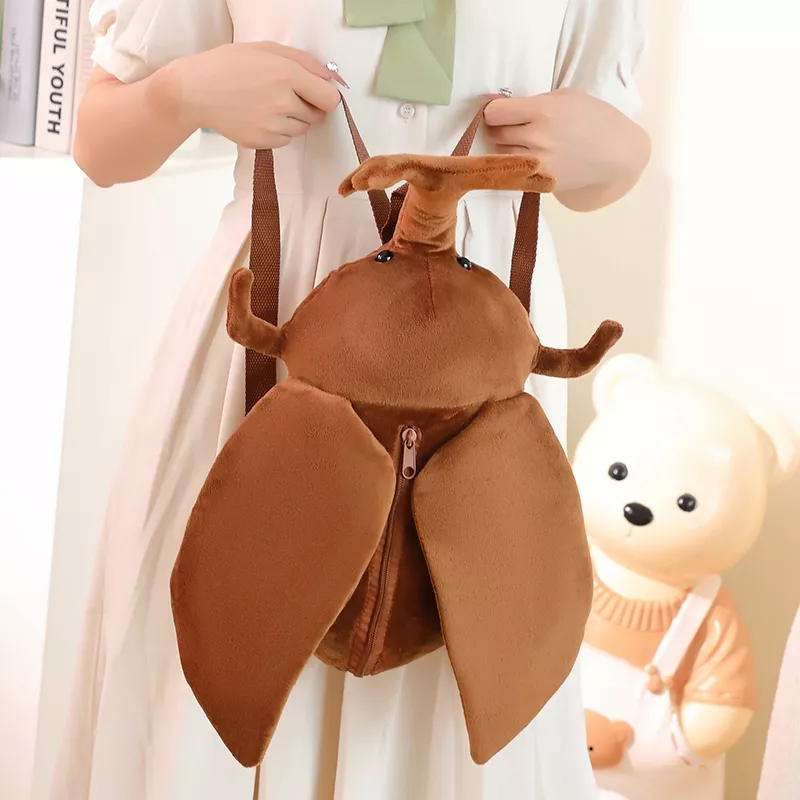 Adorable Simulation Insect Backpack Plush Toy - Image 3