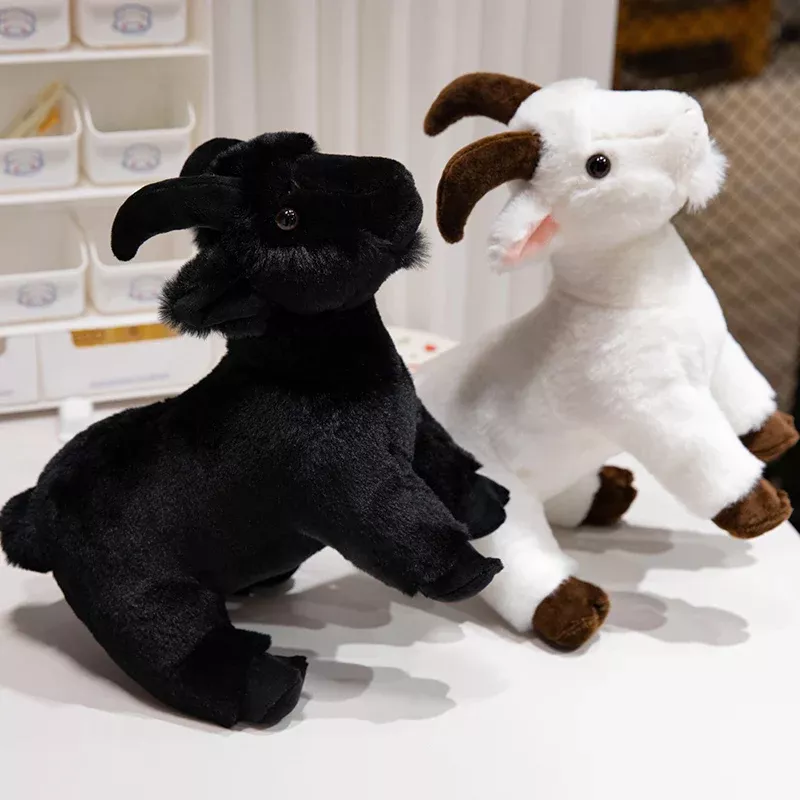 Realistic Goat Plush Toy - Image 8