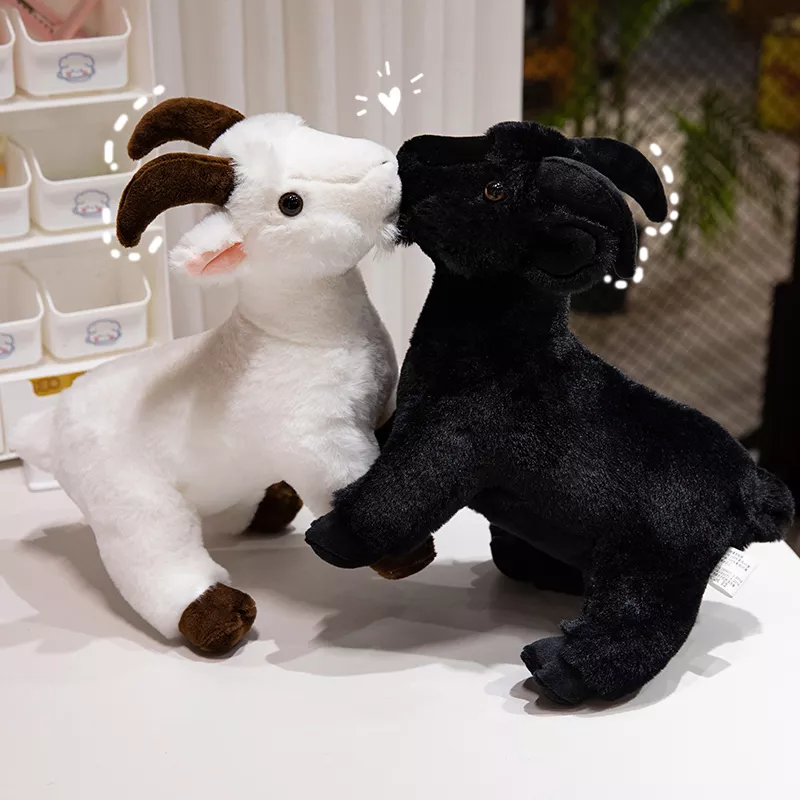 Realistic Goat Plush Toy - Image 6