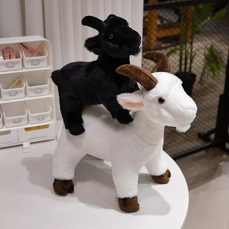 Realistic Goat Plush Toy