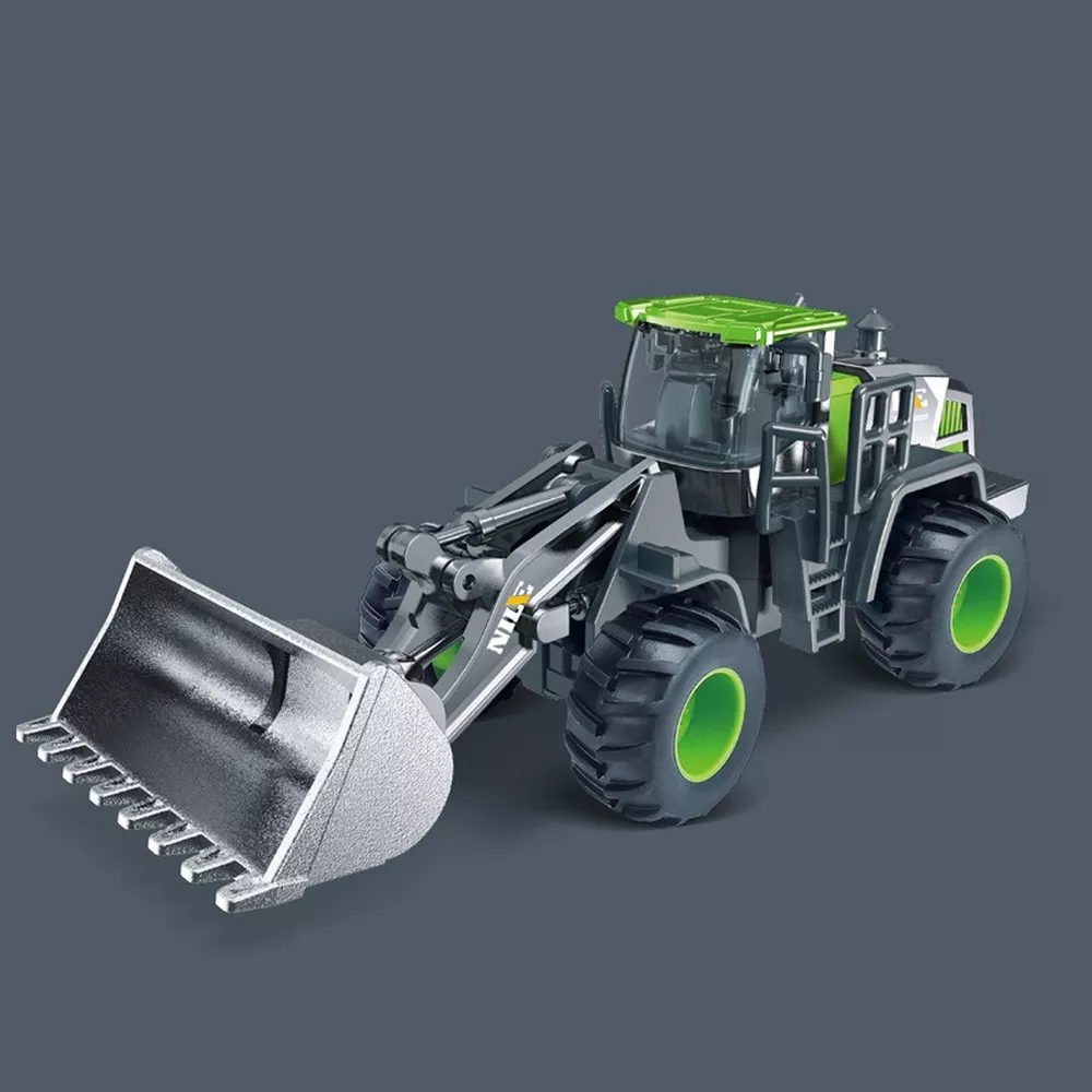 1:50 Scale Diecast Excavator Crane & Dump Truck Model Toy for Boys and Kids - Image 4