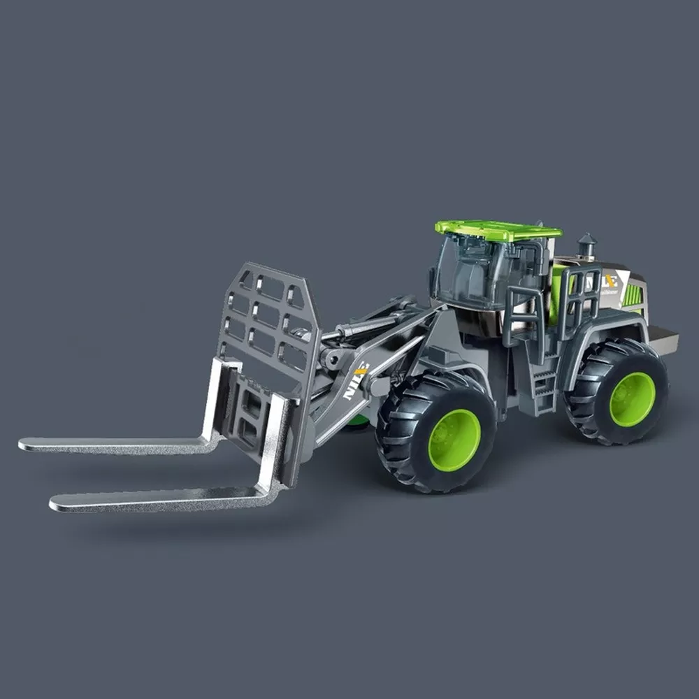 1:50 Scale Diecast Excavator Crane & Dump Truck Model Toy for Boys and Kids - Image 3