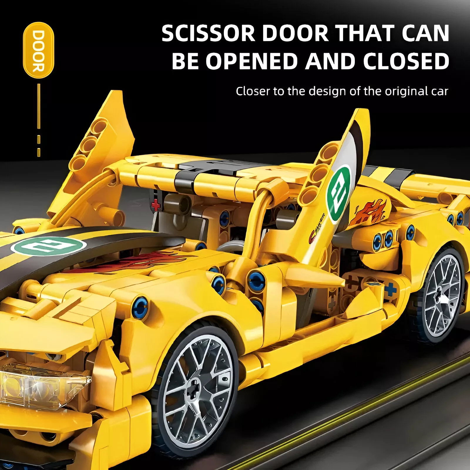 Luxury Racing Car Building Set - Image 3