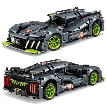 1:14 Scale Building Block Racing Car Kit