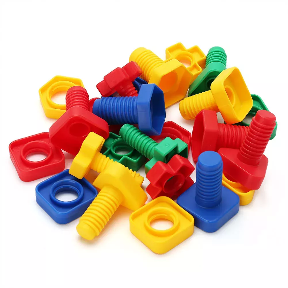 Kids Screw & Shape Puzzle Set - Image 4