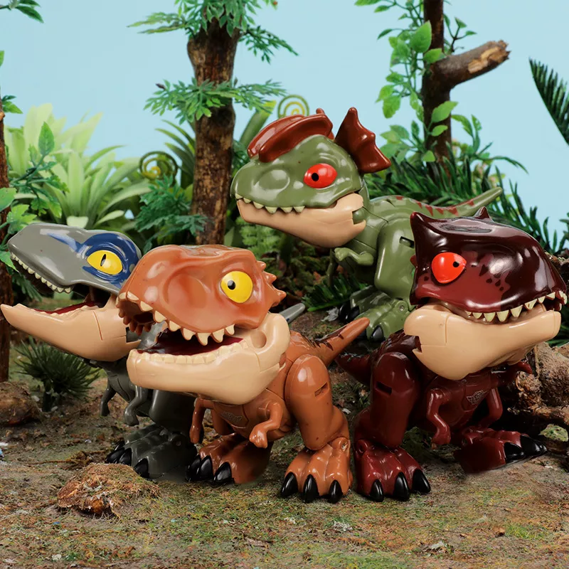 Cartoon Transforming Dinosaur Finger Toy - Image 2