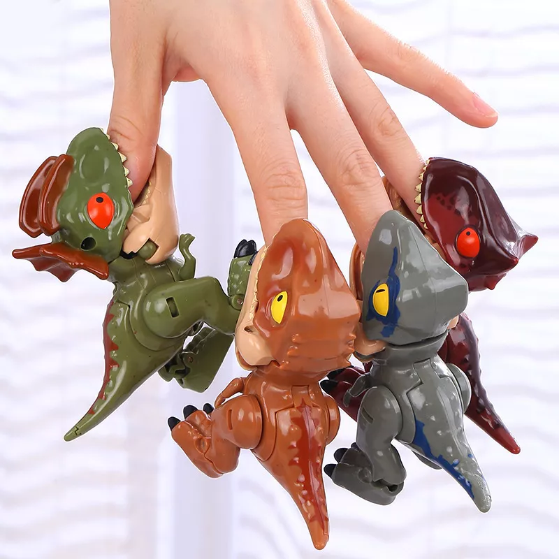 Cartoon Transforming Dinosaur Finger Toy - Image 6