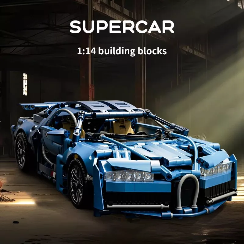 Super Car 1:14 Scale 900-Piece Building Blocks Set - Image 3