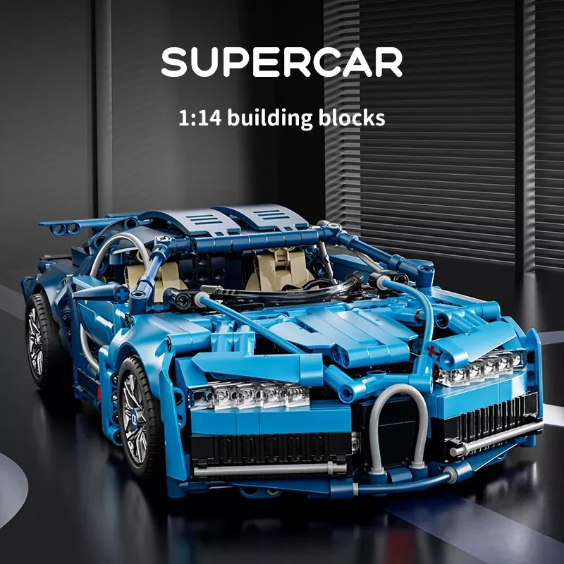 Super Car 1:14 Scale 900-Piece Building Blocks Set - Image 6