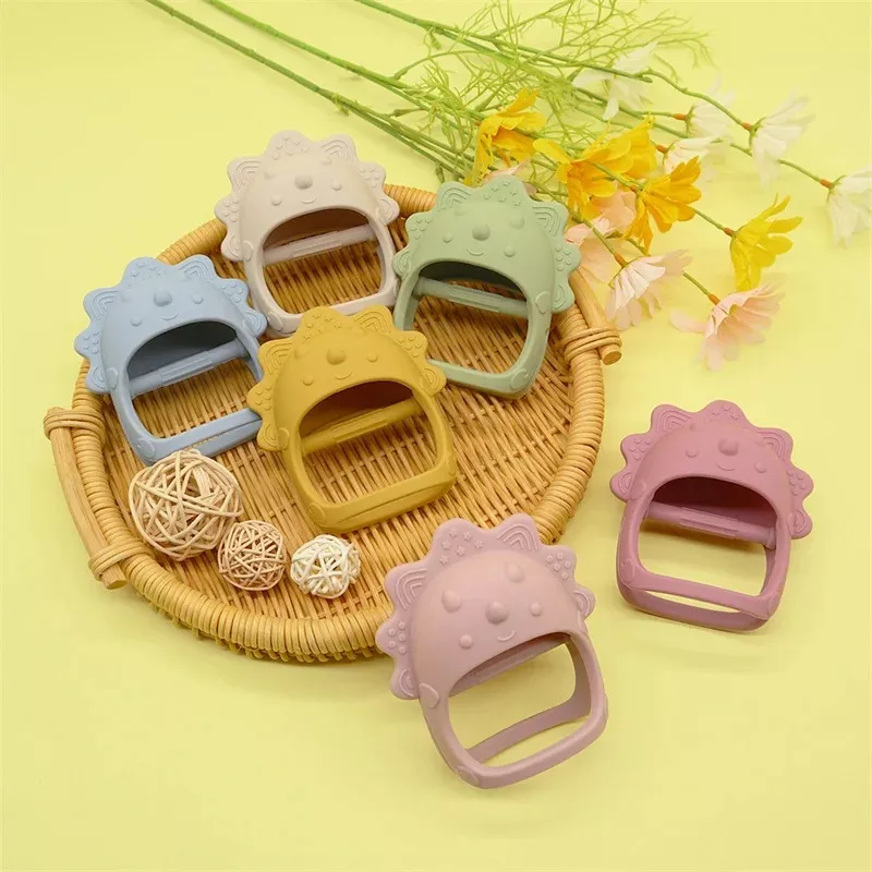 Soft Silicone Teethers for Newborns – Baby Grip Training Chew Toy - Image 2