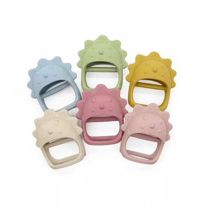 Soft Silicone Teethers for Newborns – Baby Grip Training Chew Toy - Image 3