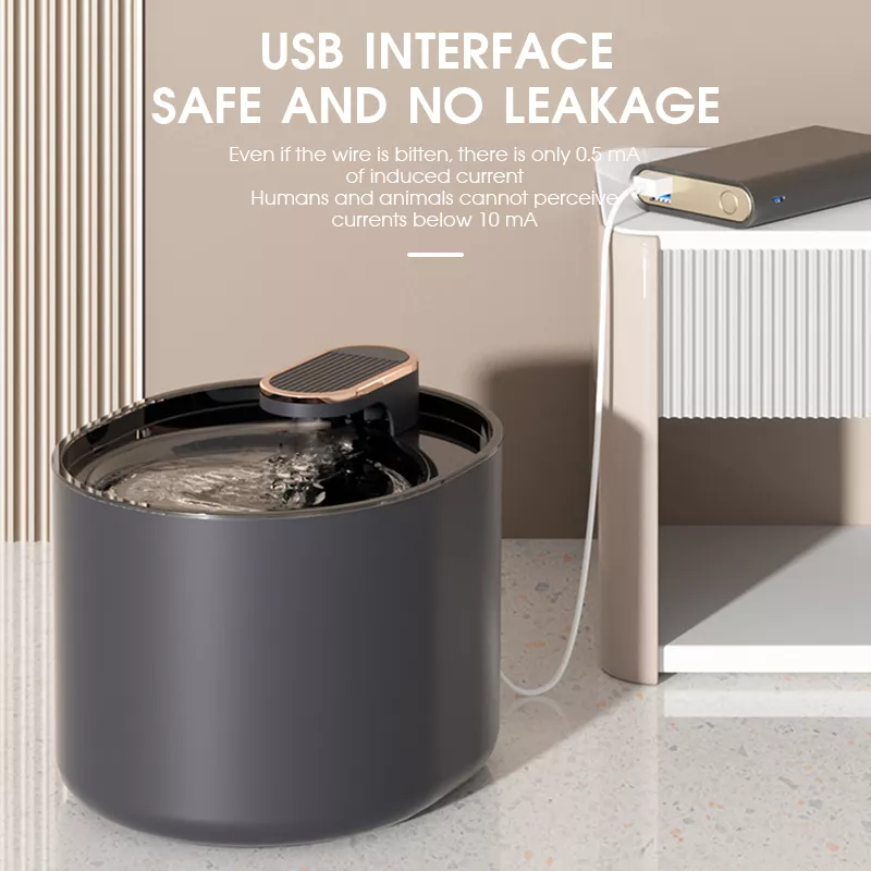 3L Automatic Cat and Dog Water Fountain with Ultra-Quiet Pump and Triple Filtration - Image 5