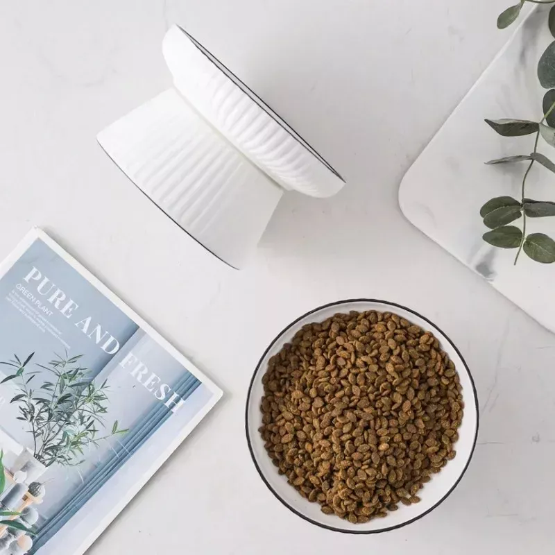 Cute Skidproof Ceramic Pet Bowl - Image 5