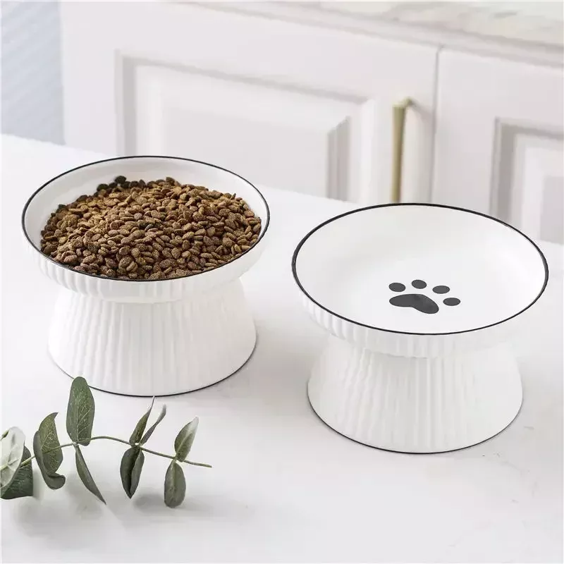 Cute Skidproof Ceramic Pet Bowl