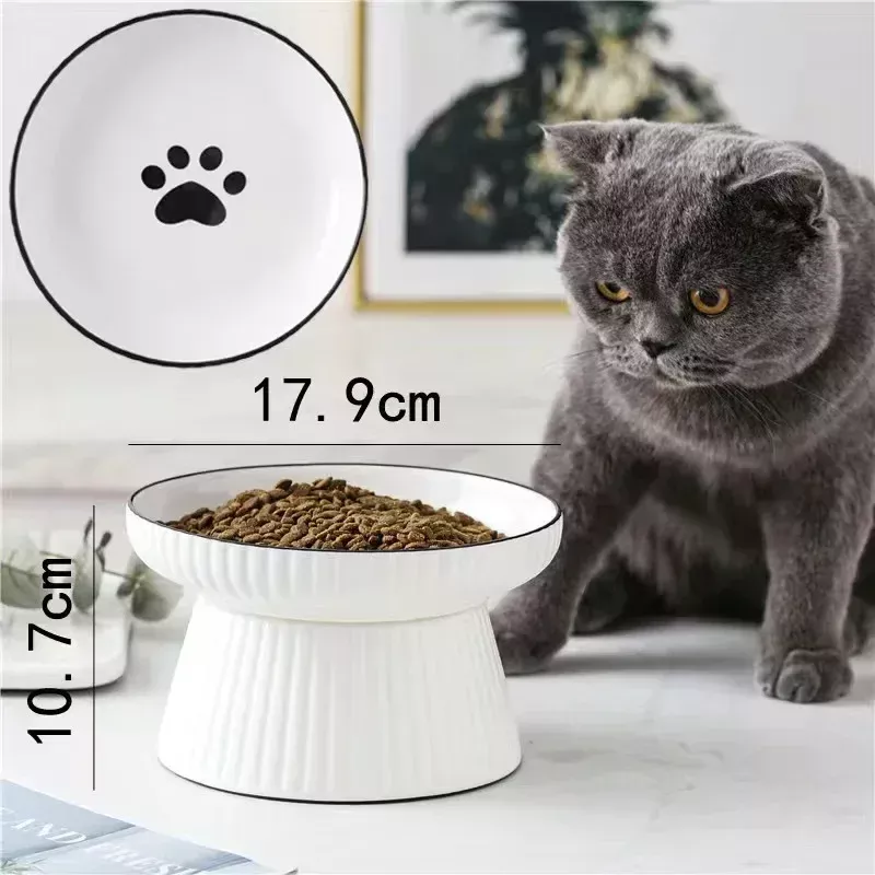 Cute Skidproof Ceramic Pet Bowl - Image 7