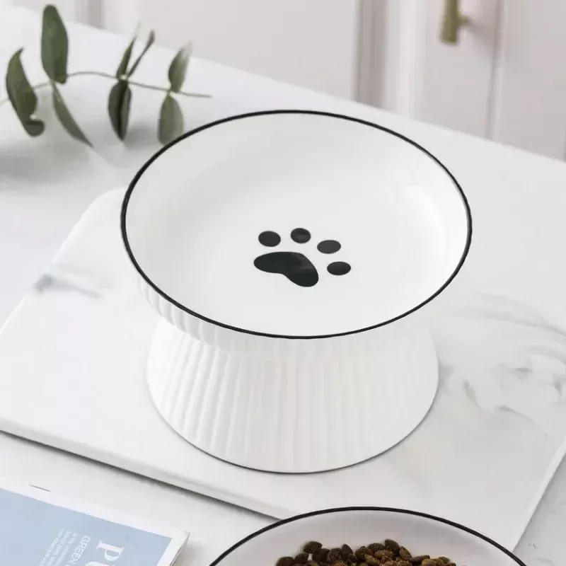 Cute Skidproof Ceramic Pet Bowl - Image 4