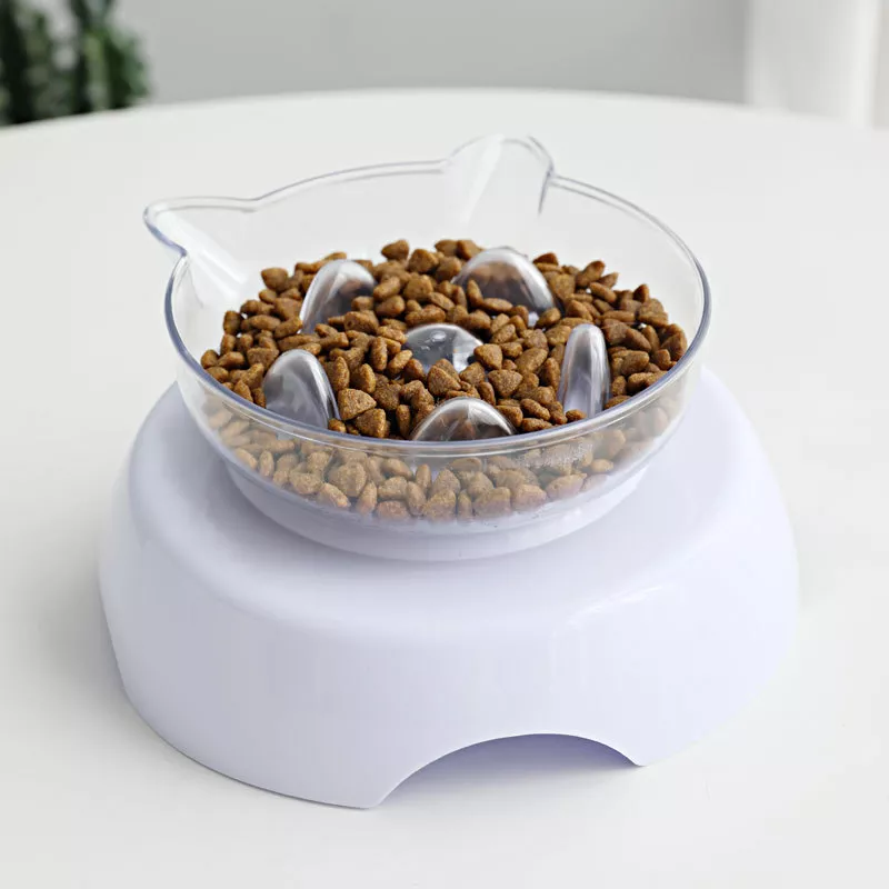 15° Tilted Slow Feeder Cat Bowl - Image 2