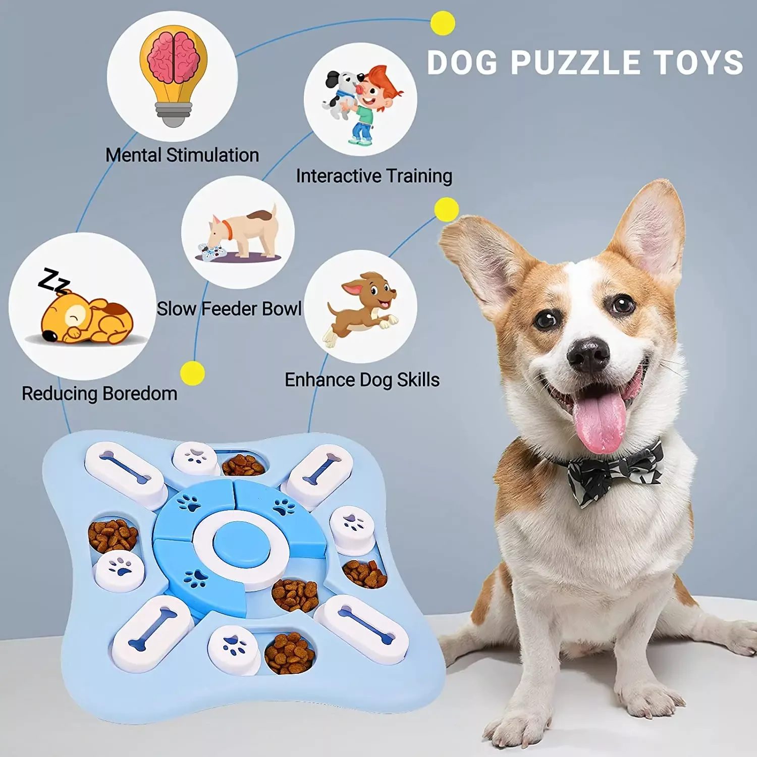 Interactive Dog Puzzle Toy - Image 2