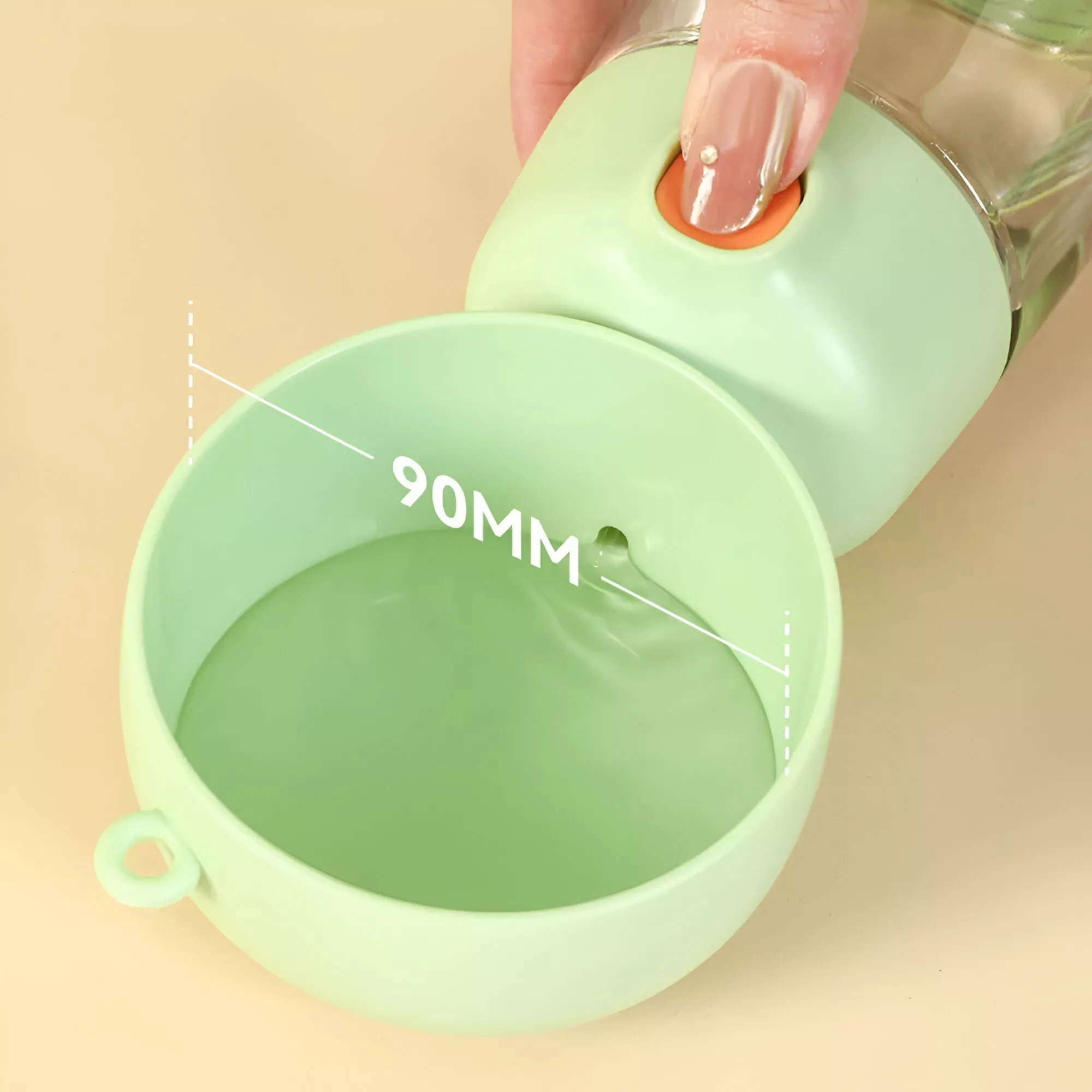 Portable 2-in-1 Dog Water Bottle & Food Container - Image 6