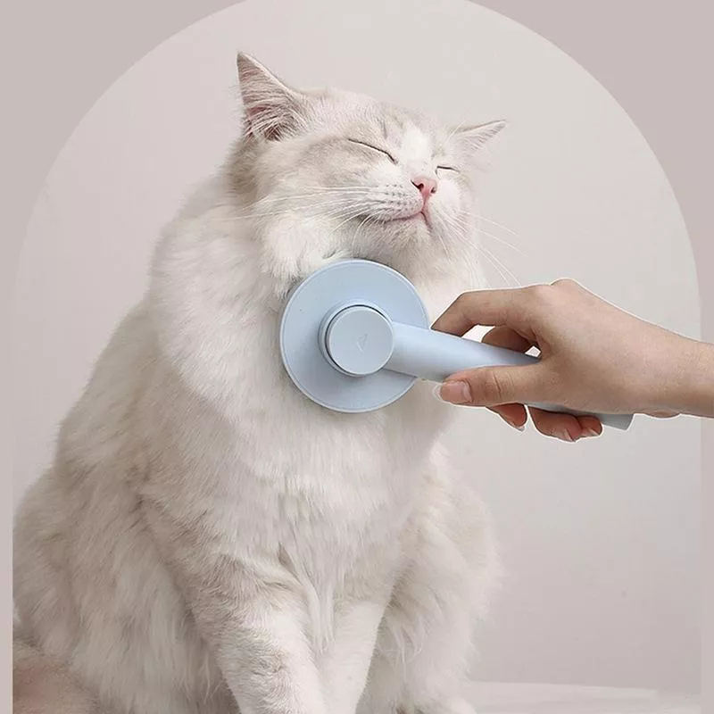 Pet Hair Removal Comb Self-Cleaning Brush for Cats & Dogs